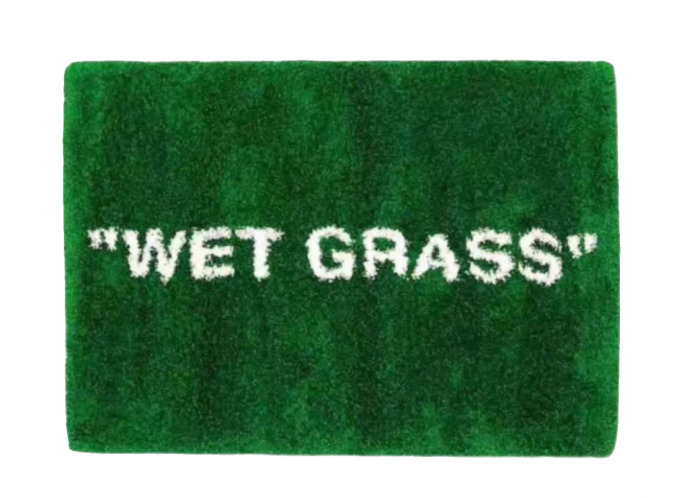 Virgil Abloh x IKEA MARKERAD  Wet Grass   Rug