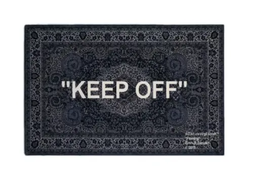 Virgil Abloh x IKEA KEEP OFF Rug