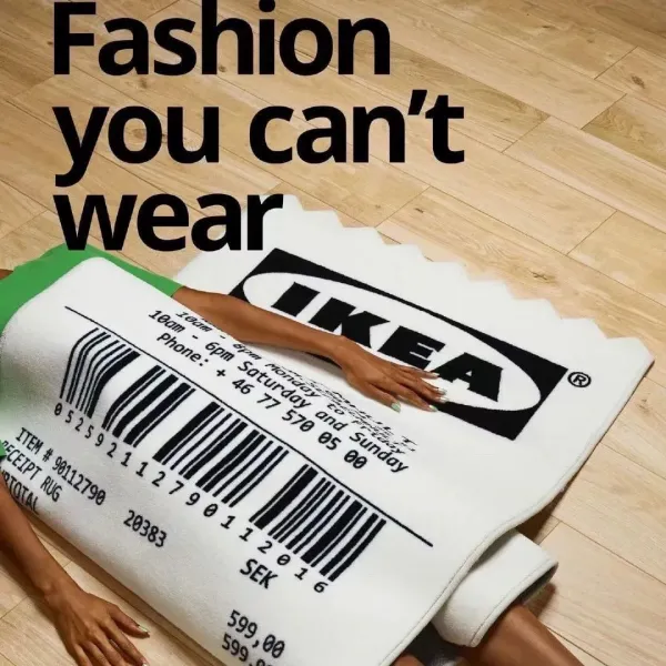 Virgil Abloh x IKEA MARKERAD  RECEIPT  Rug
