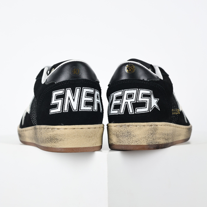 Golden G00se Ball Star Black White for sale