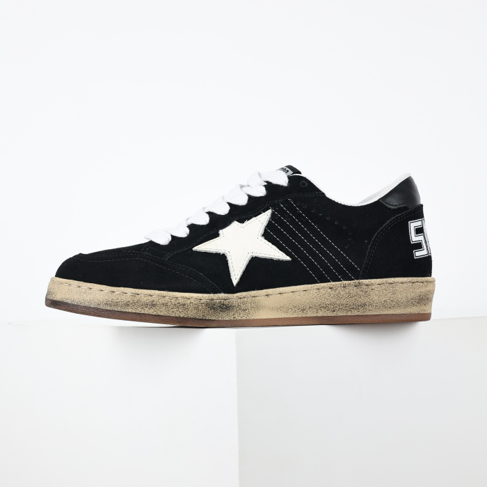Golden G00se Ball Star Black White for sale