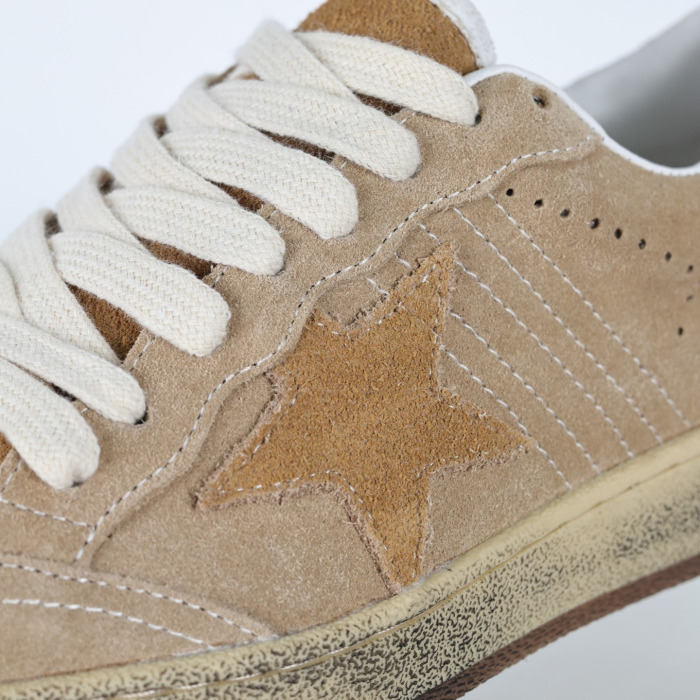Golden G00se Super Star taupe full suede tonal star