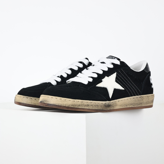 Golden G00se Ball Star Black White for sale