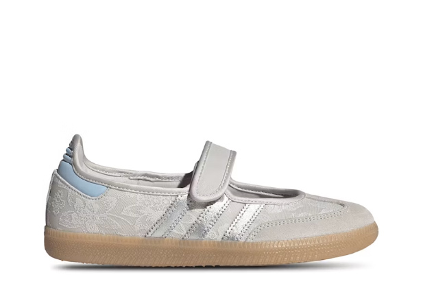 Adidas Samba Jane Liberty London Chalk Pearl Silver