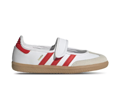 Adidas Samba Jane White Red Gum