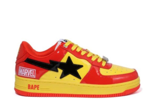 A Bathing Ape Bape Sta Marvel The Fantastic Four The Human Torch