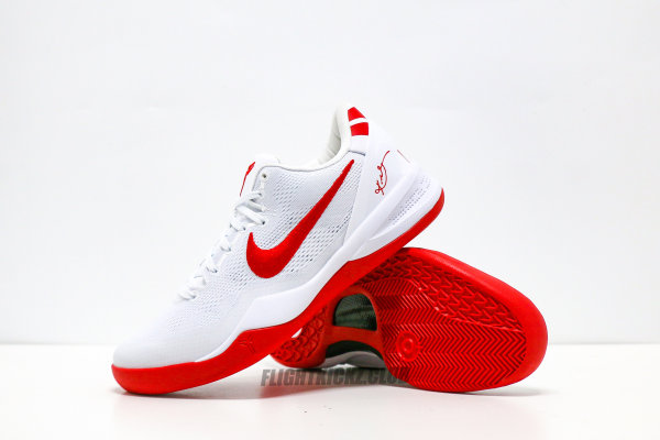 Nike Kobe 8 Protro TB White University Red (A1)