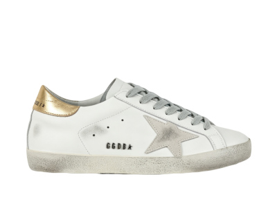 Golden G00se Super‑Star White Gold Heel