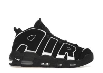 Nike Air More Uptempo 96 Black White 2023