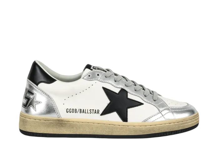 Golden G00se Ball‑Star White Silver Black Star