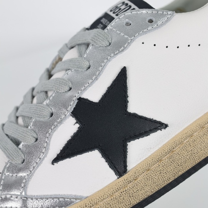 Golden G00se Ball‑Star White Silver Black Star