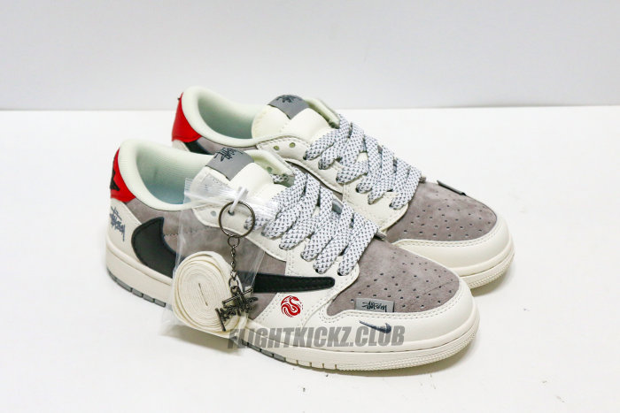 Stussy x Travis Scott x Air Jordan 1 Low Concept