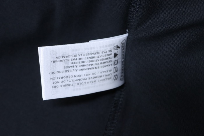 Chrome Hearts Horseshoe Sanskrit‑Print Pocket Short‑Sleeve T‑Shirt