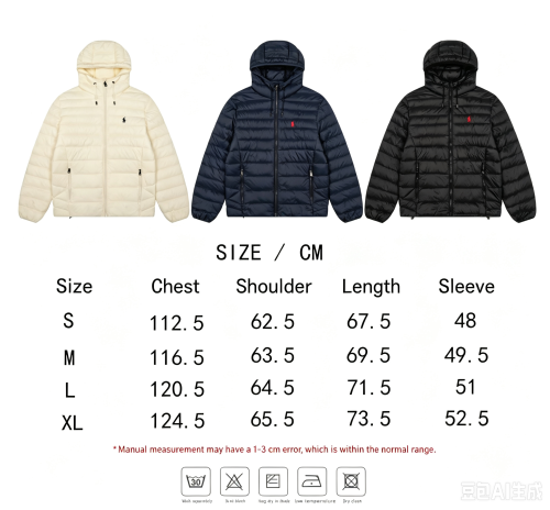 R@lph Lauren Winter Couple‑Style Hooded Down Jacket