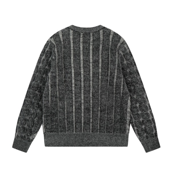 R@lph Lauren Classic Basic Versatile Unisex Crew‑Neck Knit Pullover Sweater