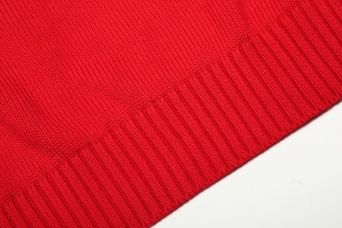 R@lph Lauren New Year Red‑Packet Bear Crew‑Neck Sweater