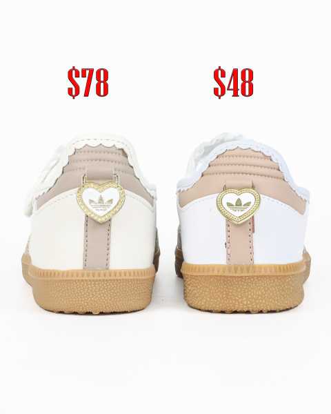 Adidas Samba Jane Ruffle Pack White Pink Gum
