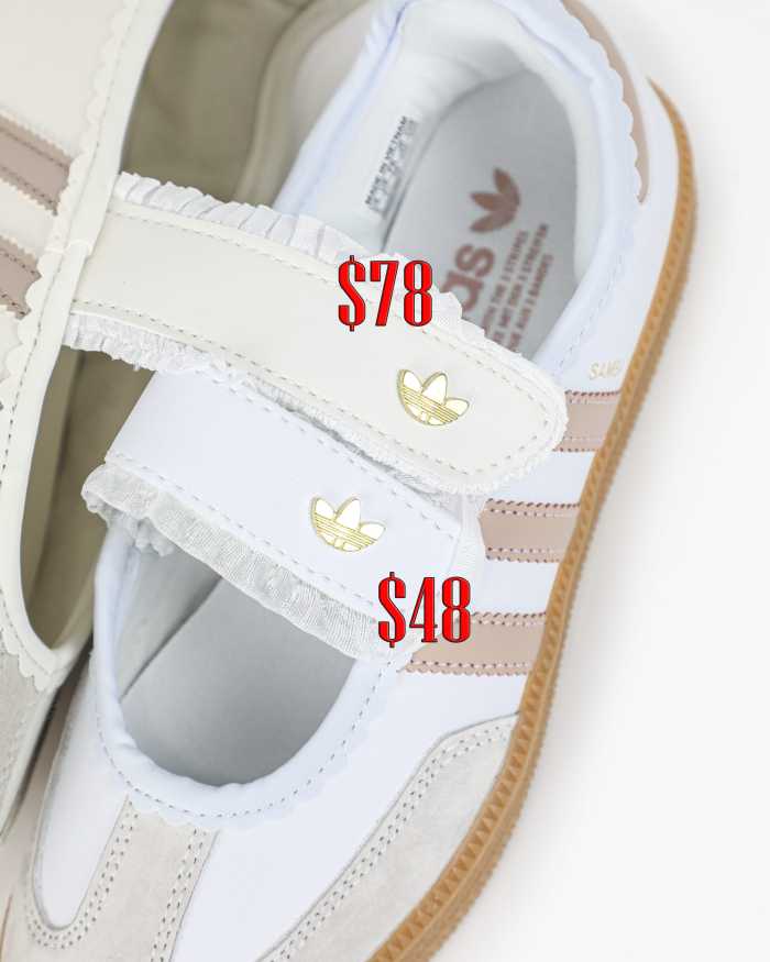 Adidas Samba Jane Ruffle Pack White Pink Gum