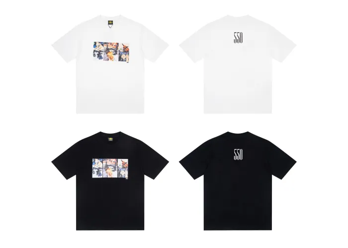 Corteiz Street Hip‑Hop Graphic Print Cotton Short Sleeve T‑Shirt #C265