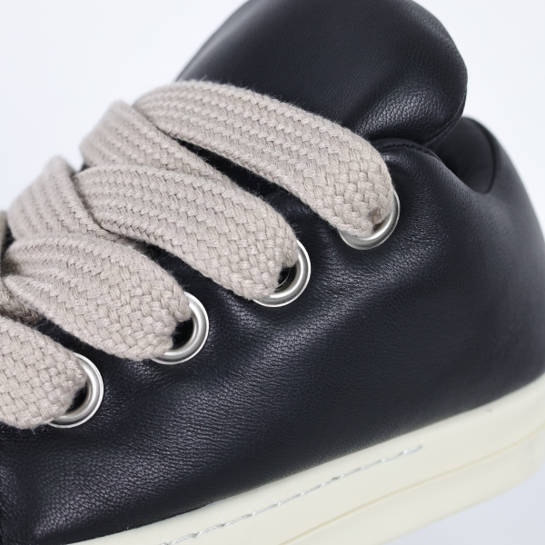 R!ck 0wens Jumbo lace-up padded Black Sneaker