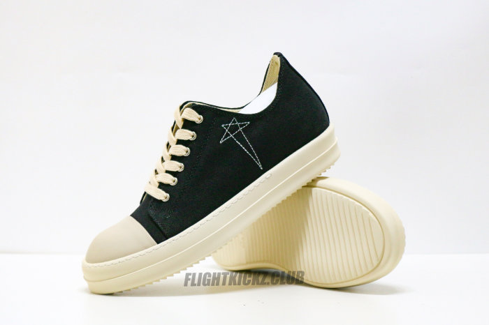 R!ck Owens Wmns DRKSHDW Luxor Low 'Black Pearl'