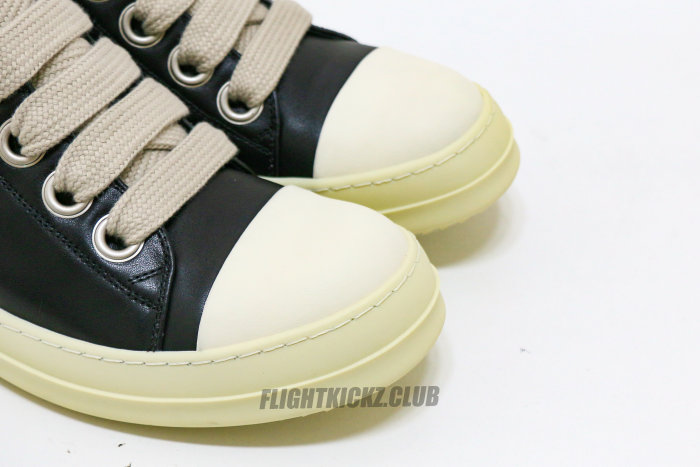 R!ck Owens Concordians DRKSHDW Jumbo Lace Low 'Black Milk'