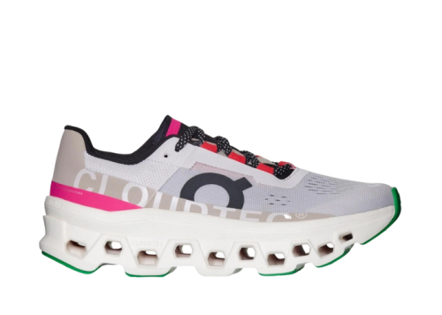 On Running Women Cloudmonster Silver Ivory