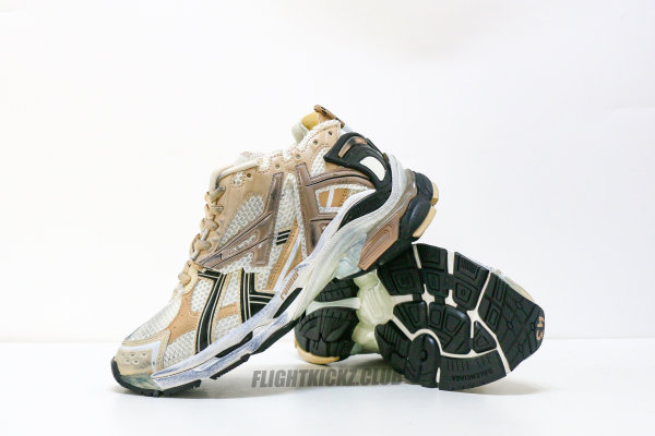 Balenciag* Runner Sneaker 'Beige Black White'