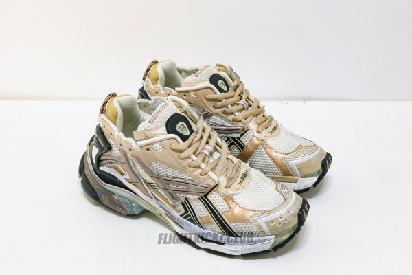 Balenciag* Runner Sneaker 'Beige Black White'