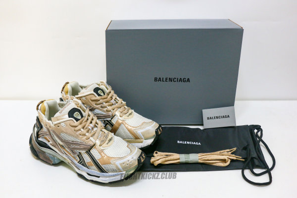 Balenciag* Runner Sneaker 'Beige Black White'