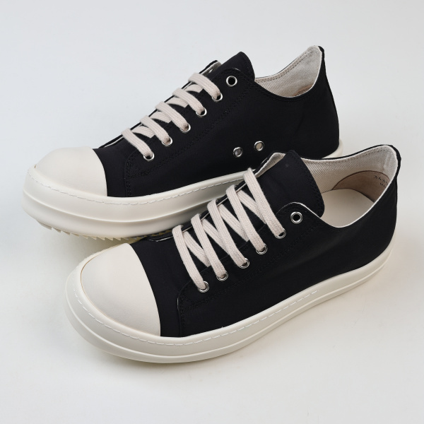 R!ck Owens DRKSHDW Black Denim Low