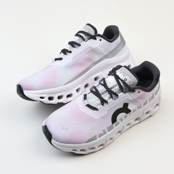 On Running Cloudmonster White/Purple