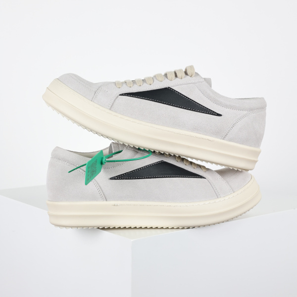 R!ck Owens Luxor Suede Vintage ‘Milk White Black’