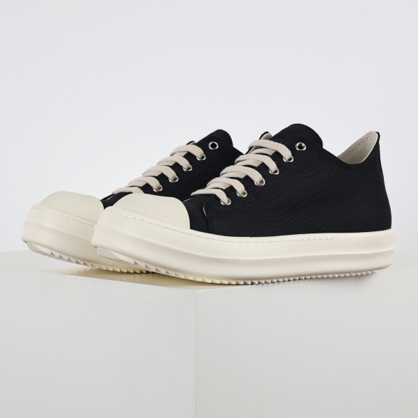 R!ck Owens DRKSHDW Black Denim Low