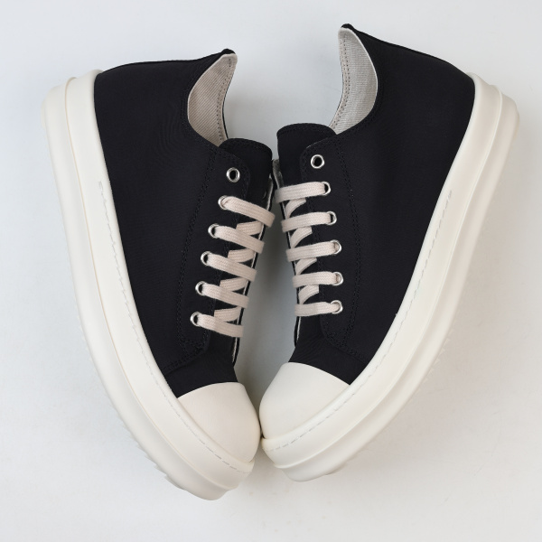 R!ck Owens DRKSHDW Black Denim Low