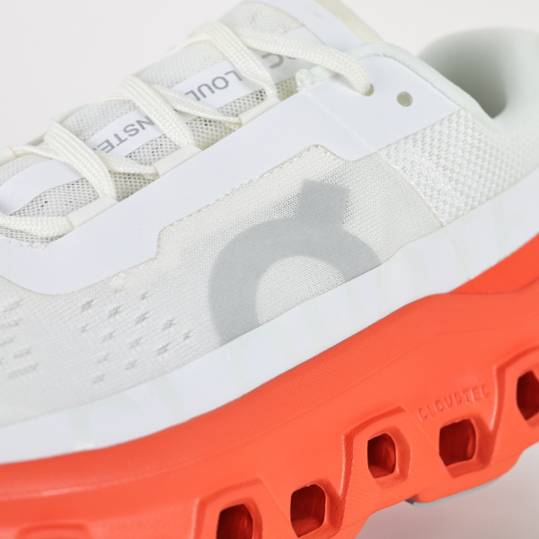 On Running Cloudmonster White Flame