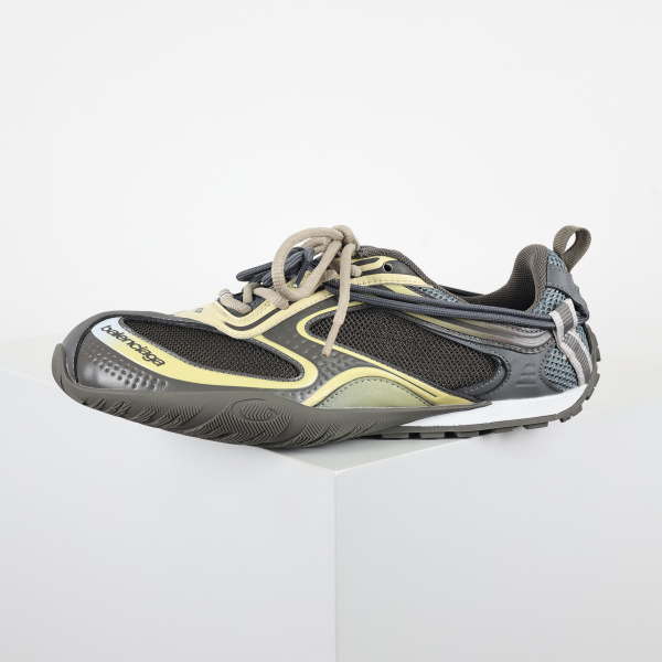 Balenciag* Radar Gradient Lines Brown Blue Yellow