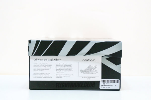 OFF-WHITE Be Right Back Grey Black