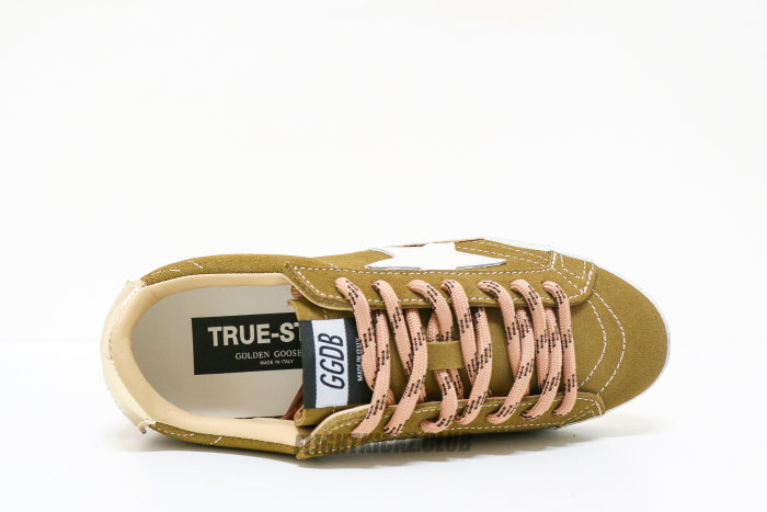 Golden G00se Ball-Star Low White Bluette