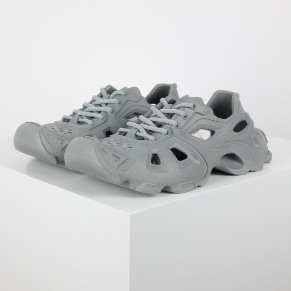 Balenciag* HD Cut-out Molded Rubber  Grey