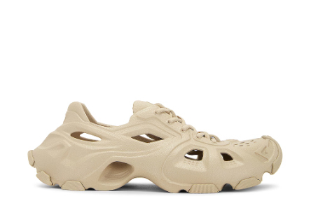 Balenciag* HD Caged Lace Up Taupe