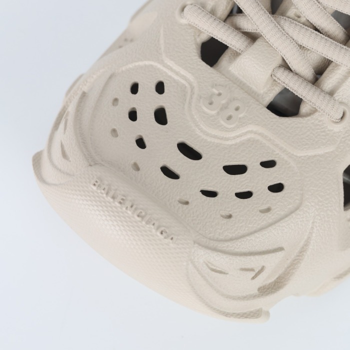 Balenciag* HD Caged Lace Up Taupe