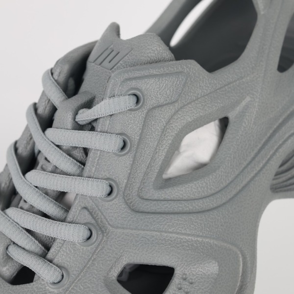 Balenciag* HD Cut-out Molded Rubber  Grey