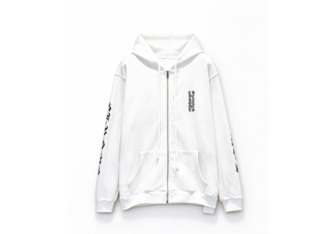 Chrome Hearts 26SS Thick Heat Transfer Printed Zip Jacket