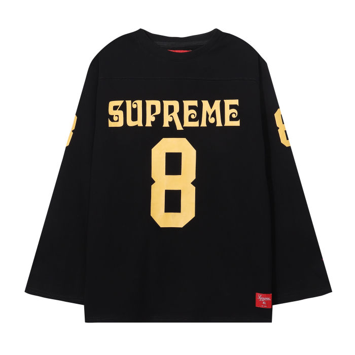 Supreme No.8 Print Long Sleeve Hoodie