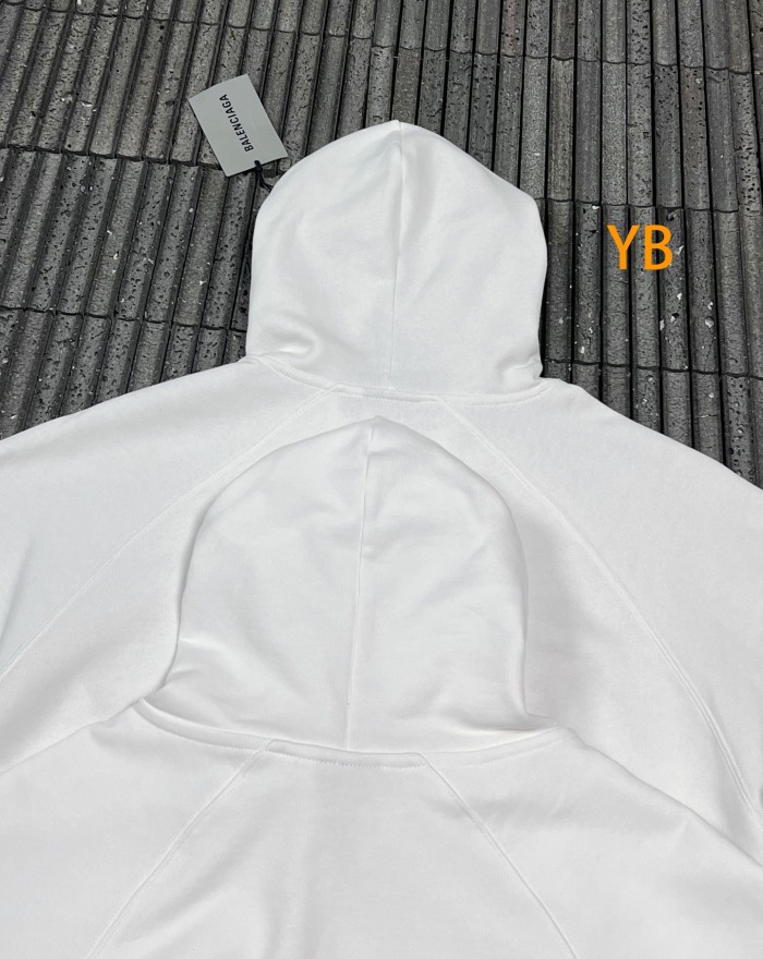 Balenciag@ 26FW Bodies Graphic Pullover Hoodie
