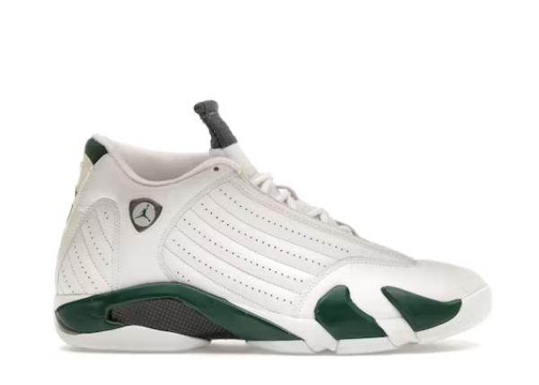 Air Jordan 14 Retro White Forest Green (A1)