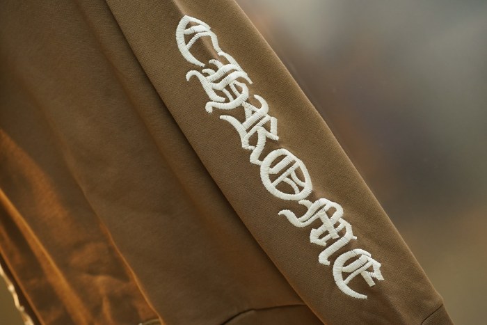 Chrome Hearts Embroidered Casual Hoodie