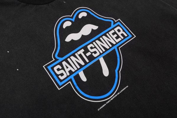 SAINT Mxxxxxx x The Rolling Stones Washed Long-Sleeve T-Shirt