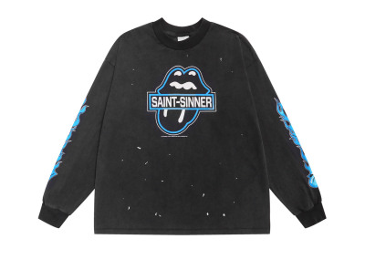 SAINT Mxxxxxx x The Rolling Stones Washed Long-Sleeve T-Shirt